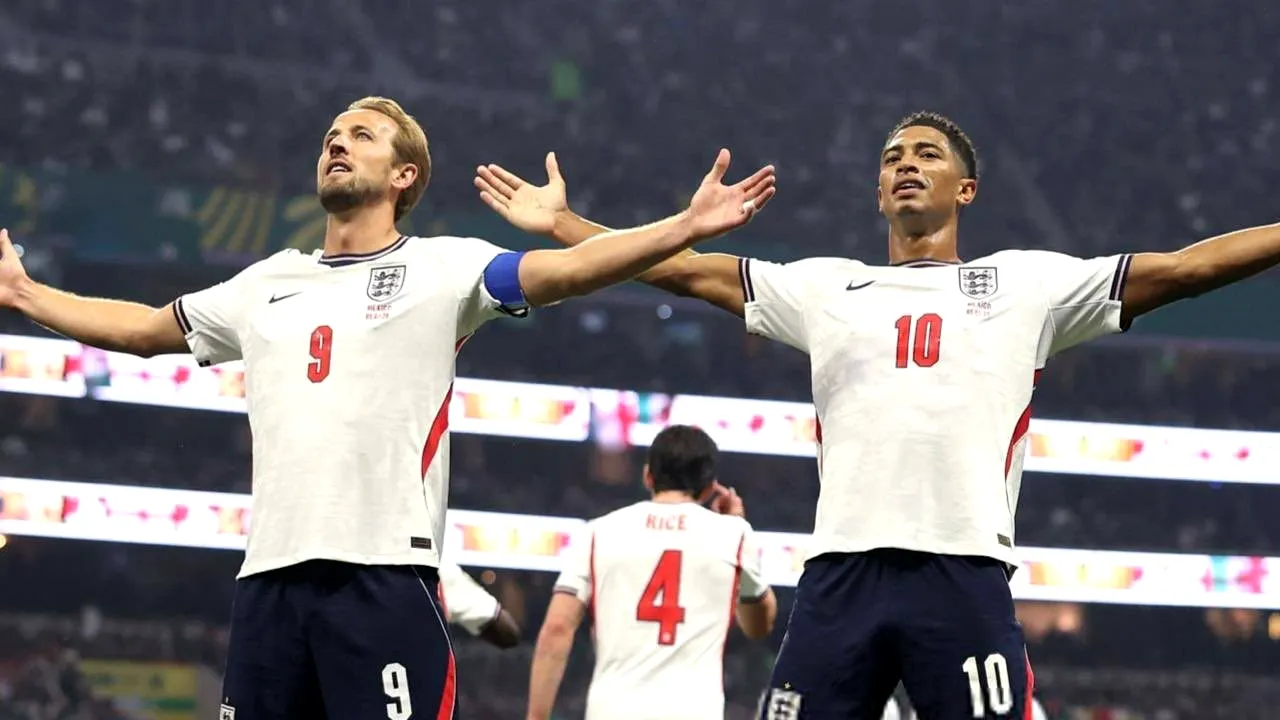 Kane si Belingham celebrand, FOTO/ IMAGO