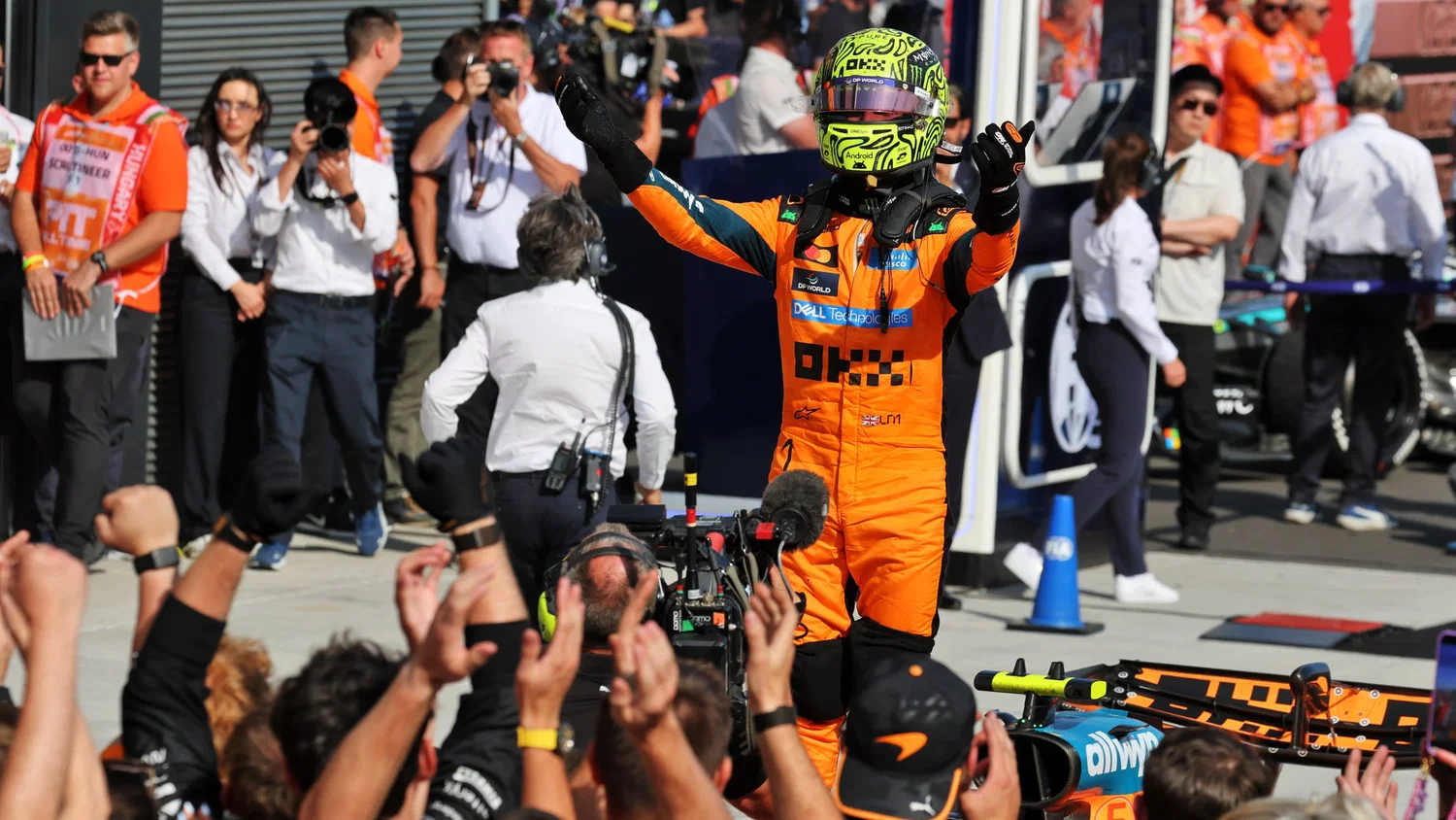 Lando Norris, castigator HungarianGP, FOTO: CalmoPhoto