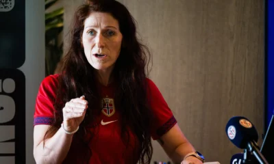 Lise Klaveness, președinta Federației Norvegiene de fotbal, FOTO: The Times