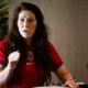 Lise Klaveness, președinta Federației Norvegiene de fotbal, FOTO: The Times