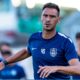 Mario Camora in timpul antrenamentului oficial premergator partidei de calificare din UEFA Conference League, FFA Academy Stadium, Erevan, Armenia, FOTO/ Horvath Tamas/SportPulse