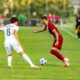 Andres Sfait de la CFR Cluj, in partida contra celor de la Alashkert, partida de calificare Uefa Conference League, Erevan, Armenia, FOTO/ Horvath Tamas/ SportPulse