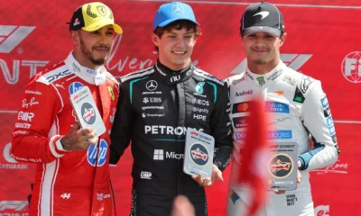 Top trei in cursa de sprint de la Silverstone, FOTO:XPB Images