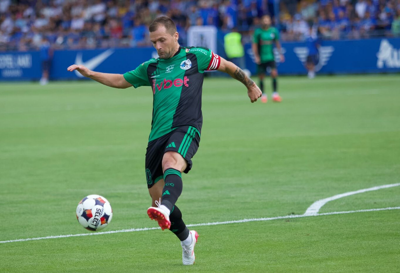Alexandru Neacsa, capitanul celor de la Corvinul Hunedoara in partida din Superliga dintre Farul vs Corvinul, Stadion Academia Hagi, Ovidiu, ©FOTO/Alexandru Florea/ SportPulse
