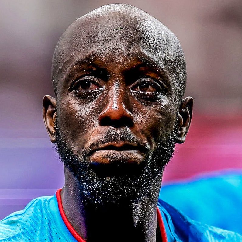 Yoane Wissa, RD Congo,la sfarsitul partidei impotriva Angliei, FOTO:AP