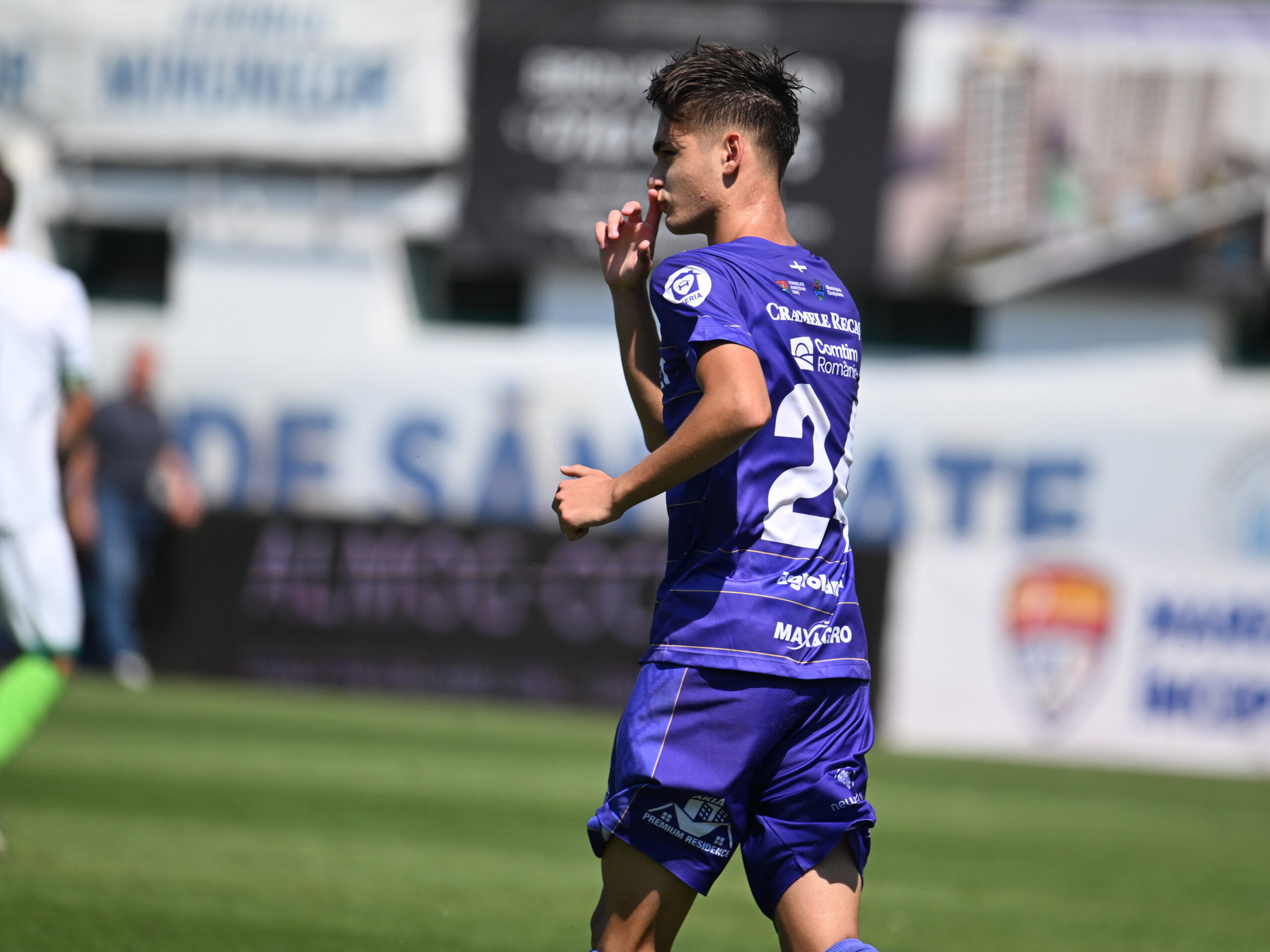 Ianis Doana se bucură dupa un gol marcat, © FOTO:Razvan Pasarica/SPORT PICTURES