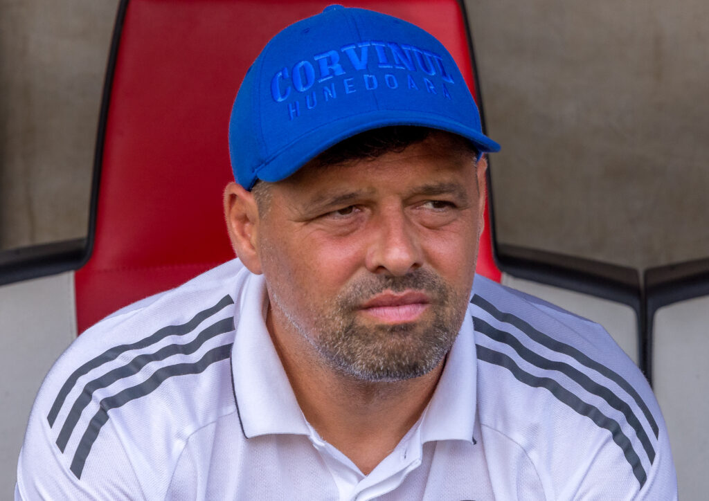 Florin Maxim, antrenor principal Corvinul Hunedoara, FOTO/Emil Sebastian Popescu/SportPulse