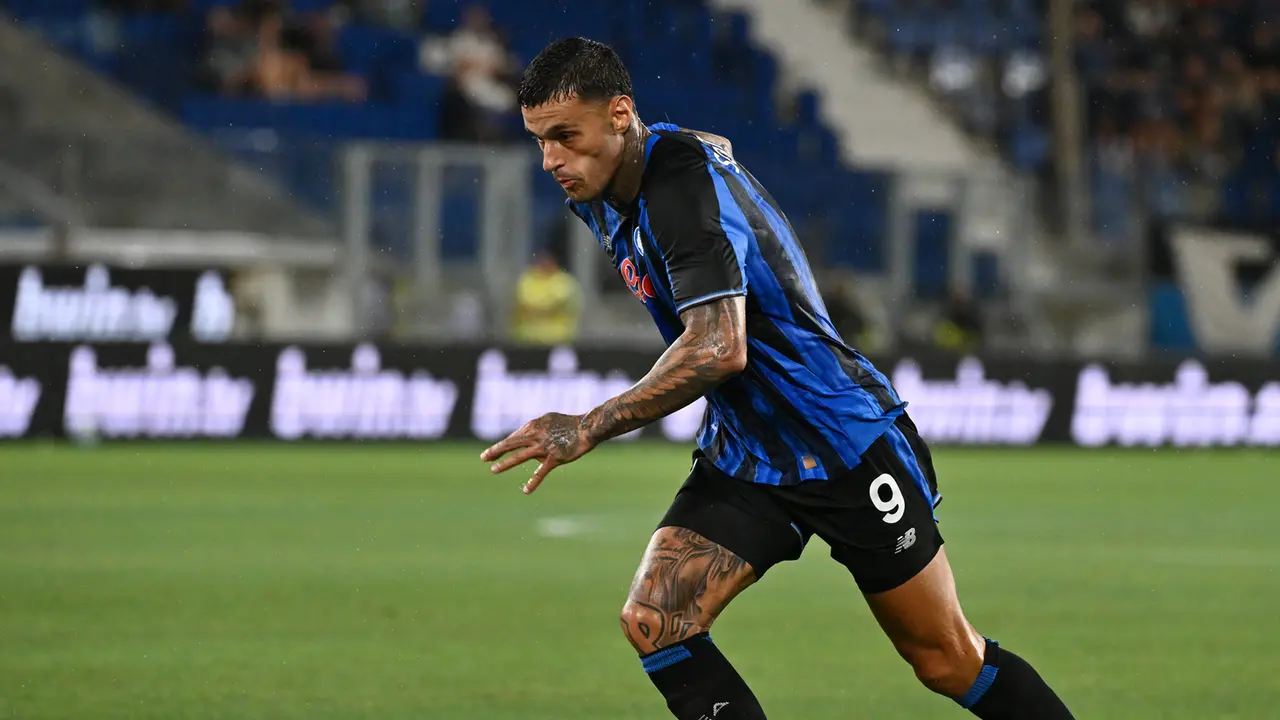 Gianluca Scamacca, Atalanta, FOTO:AP
