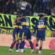 Ascacíbar celebrand alaturi de colegii lui, FOTO/ Julio Mancini/SportPulse