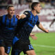 Nikola Stefanovic se bucură dupa un gol marcat in meciul de fotbal dintre Rapid Bucuresti si Universitatea Craiova, din cadrul Superligii Superbet, desfasurat pe Superbet Arena-Giulesti din Bucuresti, luni 31 august 2026. © FOTO:Razvan Pasarica/SPORT PICTURES