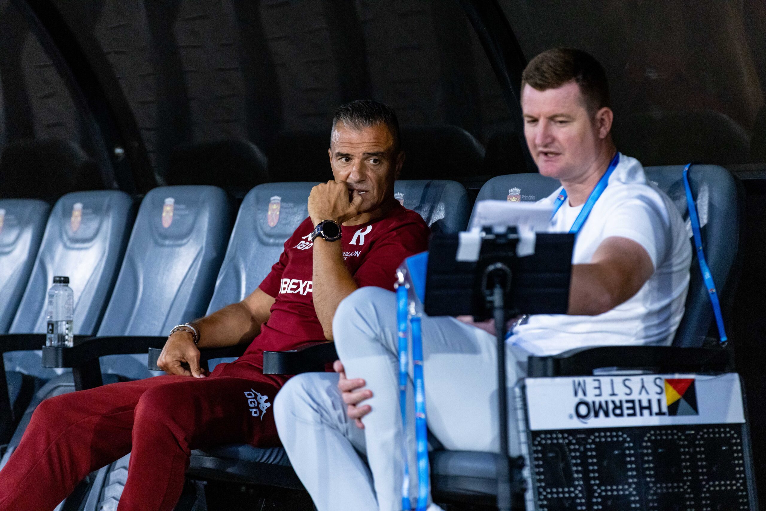 Daniel Pancu, antrenor Rapid Bucuresti, FOTO/Andrei Apolzan/SportPulse
