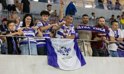 Suporteri Poli Timisoara, FOTO/ Andrei Apolzan/SportPulse