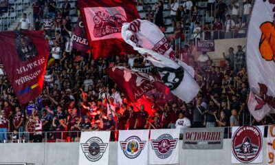 Suporterii lui Rapid Bucuresti, FOTO/ Andrei Apolzan/SportPulse