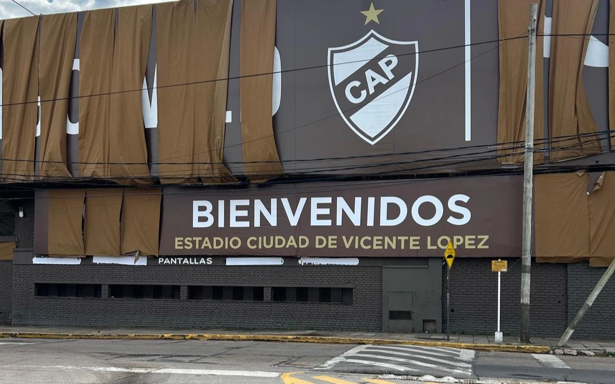 Estadio Ciudad de Vicente López, Platense, FOTO:El Pais