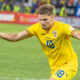 Razvan Marin, celebrand golul marcat in partida Romania vs Lituania, Stadionul Ghencea, Bucuresti, FOTO/ Emil Sebastian Popescu/ESPphoto