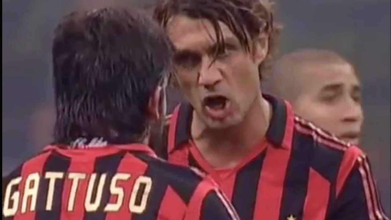Gattuso si Paulo Madini, captura video