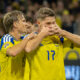Gyokeres Victor si Starfelt Carl celebrand golul marcat, UEFA Nations League, Strawberry Arena, Solna, Suedia © FOTO:Emil Sebastian Popescu/ESPphoto