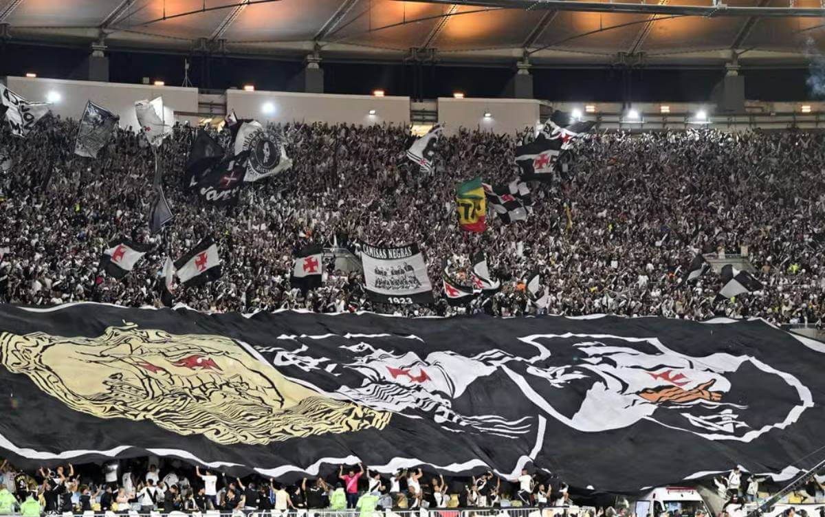 Torcida Vasco classico, Maracana, FOTO: Vasco Noticias