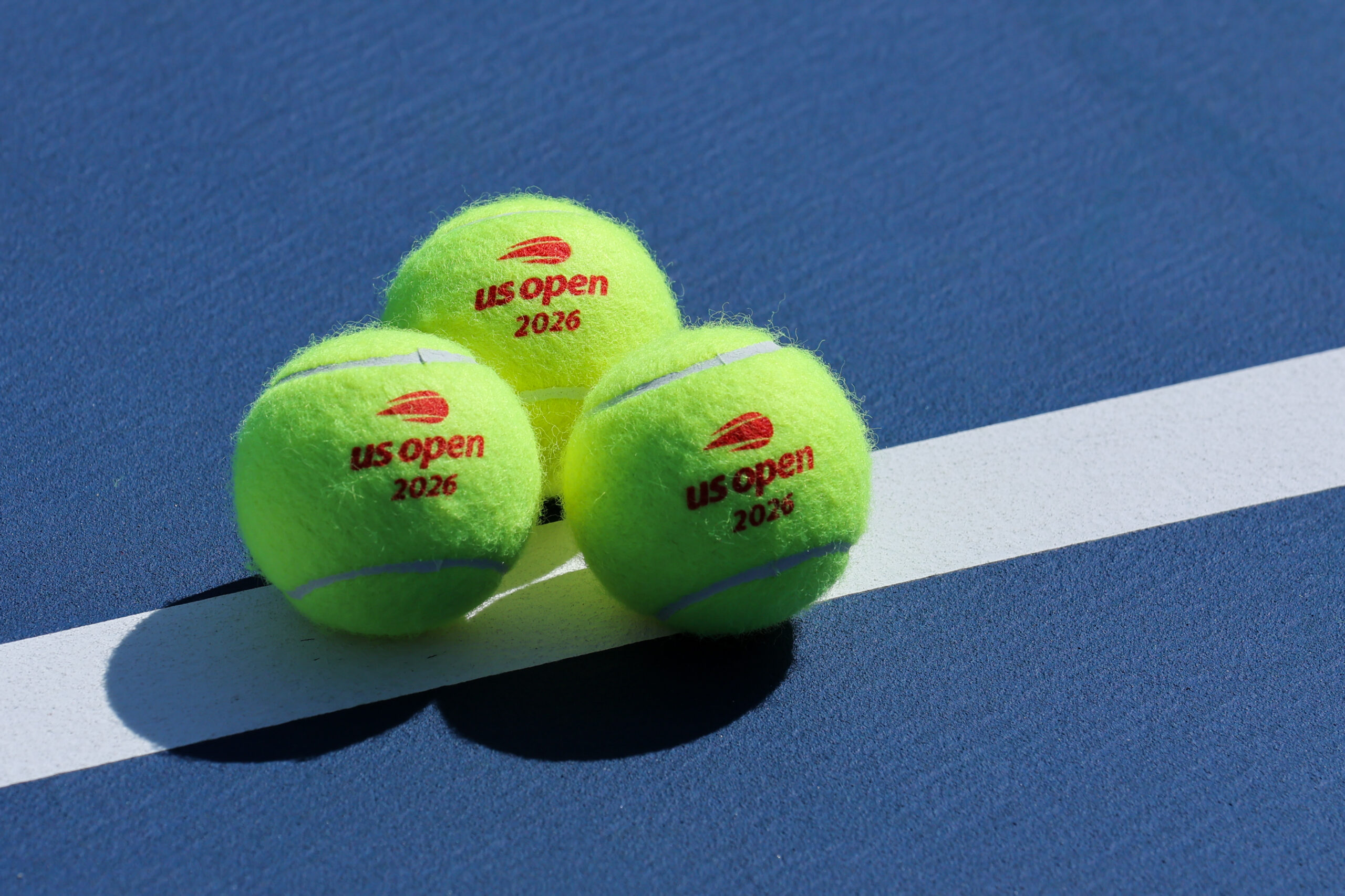 Tennis balls during a Women's Singles match on the 2026 US Open at USTA Billie Jean King National Tennis Center. Photo/ Getty Images