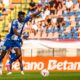 Emmanuel Yeboah de la Corvinul marcand in partida din grupele Cupei Romaniei dintre FC Botosani vs Corvinul, FOTO/Raul Marica
