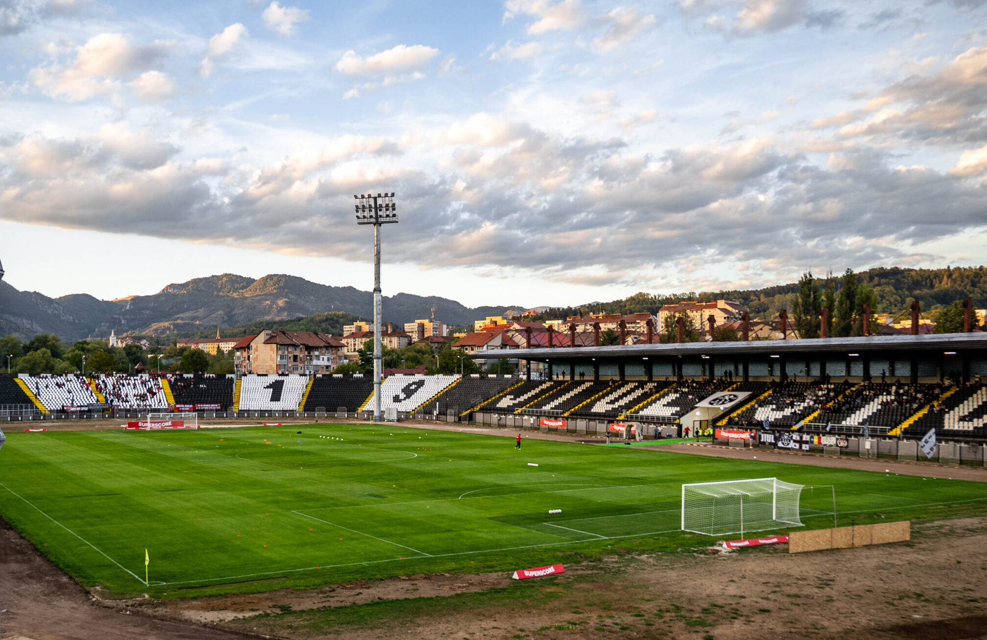 Imagine generala a stadionului „Petre Libardi” din Petroșani, FOTO/Raul Marica/SporPulse