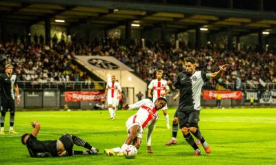Prima partidă in nocturna pe stadionul "Petre Libardi" Petrosani, contand pentru Liga 3, Jiul Petrosani vs Minerul Lupeni, FOTO/ Raul Marica/SportPulse