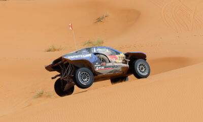 225 SAINZ Carlos (esp), OLIVERAS Daniel (esp), Ford Raptor, Ford Racing, FIA W2RC, ULT T1+, action, during the Stage 3 of the Rallye du Maroc 2026, 4th round of the 2026 WR2C Championship from October 1, 2026 around Zagora, Morocco - Photo Frederic Le Floc'h / DPPI