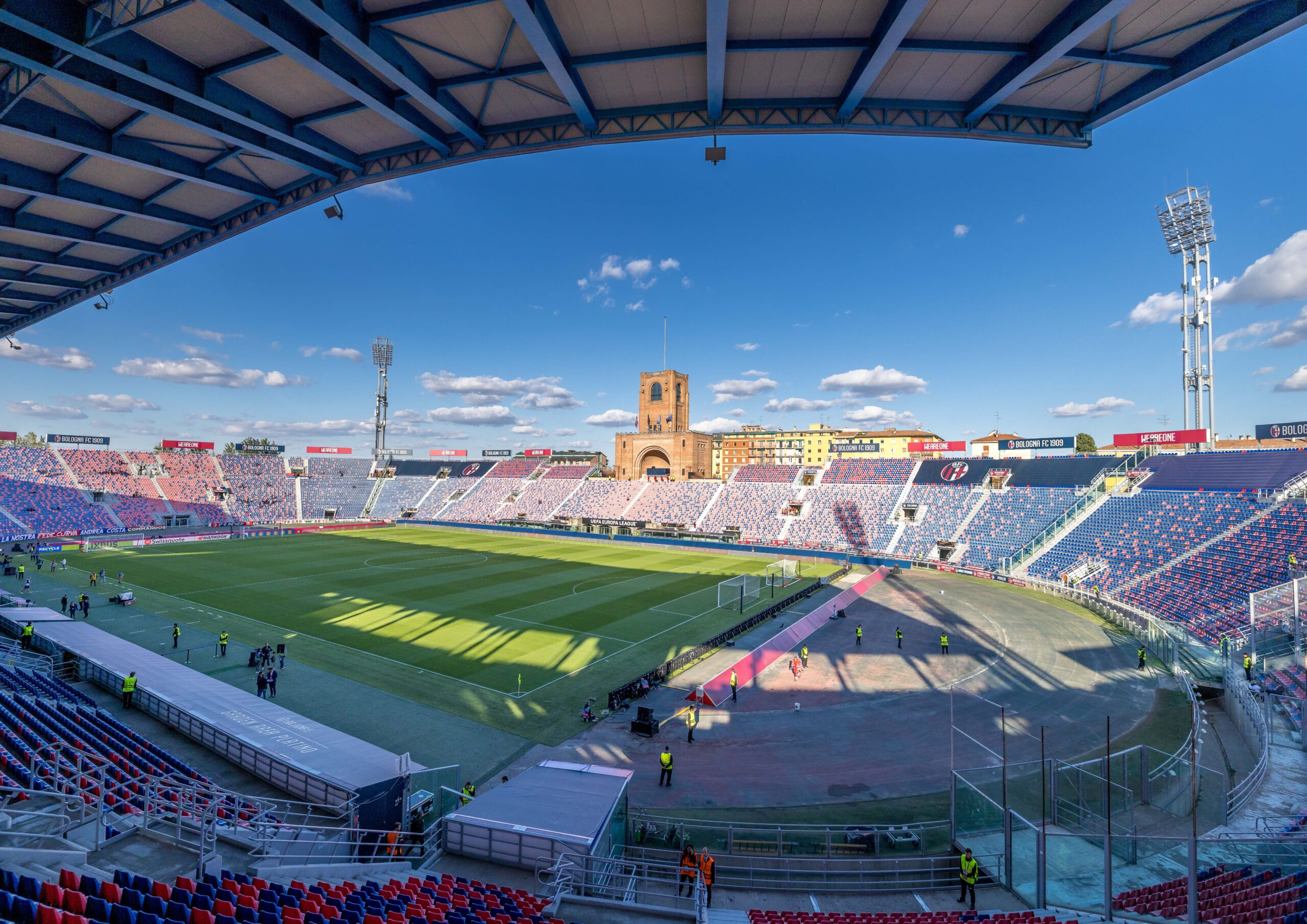 Imagine generala de pe Stadionul Renato Dall’Ara Bologna, Italia,© FOTO: Emil-Sebastian Popescu/ESPphoto/SportPulse