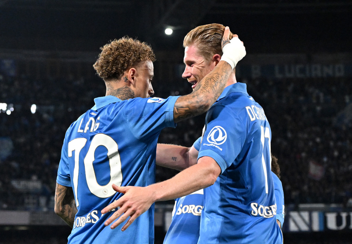Noa Lang si Kevin De Bruyne celebrand, FOTO:IMAGO