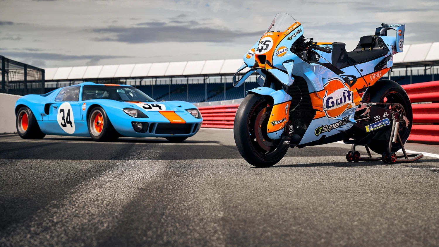 Trackhouse a avea un design special Gulf GT40, FOTO:Trackhouse