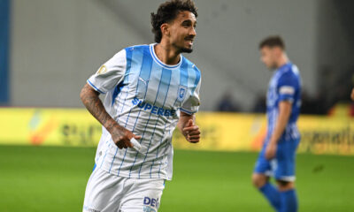 Simon Tom Elisor se bucură dupa un gol marcat © FOTO:Razvan Pasarica/SPORT PICTURES