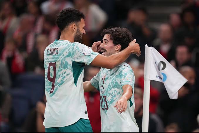 Vitinha, celebrand golul marcat, FOTO:IMAGO